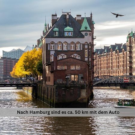 Lodge Of Africa - Einzigartige Themenzimmer, Eingezaeunten Garten, Sauna, Whirlpool & Kamin, Hunde Willkommen, Gasgrill, Voll Ausgestattete Kueche, Grosser Essbereich, Hamburg & Stade In Der Naehe Twielenfleth Esterno foto