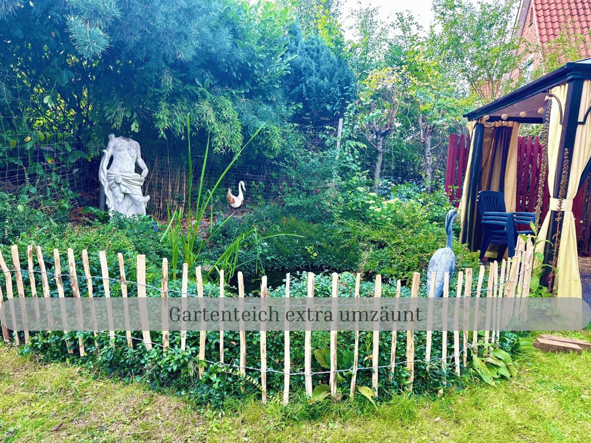 Lodge Of Africa - Einzigartige Themenzimmer, Eingezaeunten Garten, Sauna, Whirlpool & Kamin, Hunde Willkommen, Gasgrill, Voll Ausgestattete Kueche, Grosser Essbereich, Hamburg & Stade In Der Naehe Twielenfleth Esterno foto